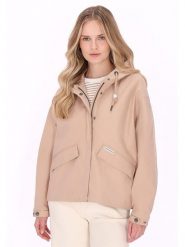 Schmuddelwedda Kurtka przejściowa w kolorze beżowym rozmiar: L. Brązowe kurtki damskie Schmuddelwedda, l, bez wzorów, bez kaptura. Za 308.90 zł.