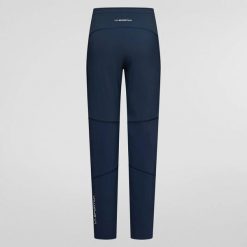 Spodnie damskie La Sportiva Aequilibrium Speed. Niebieskie spodnie materiałowe damskie La Sportiva, bez wzorów, z tkaniny, klasyczne, z standardowym stanem. Za 719.99 zł.