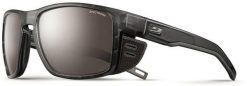 Okulary JULBO SHIELD. Czarne okulary przeciwsłoneczne męskie JULBO, z materiału, prostokątne. Za 466.39 zł.