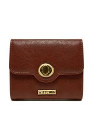 WITTCHEN Portfel 99-1Y-512-5 Brązowy. Brązowe portfele damskie Wittchen, bez wzorów, ze skóry. Za 139.99 zł.