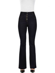 Heine Dżinsy w kolorze granatowym rozmiar: 21. Niebieskie jeansy damskie Heine, z podwyższonym stanem. Za 75.16 zł.