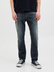 Jack & Jones Dżinsy "Jjiglenn" - Regular fit - w kolorze granatowym rozmiar: W29/L32. Niebieskie jeansy męskie Jack & Jones. Za 105.38 zł.