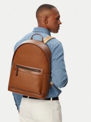 MICHAEL Michael Kors Plecak 33T6LJSB2L Brązowy jasny. Brązowe plecaki męskie MICHAEL Michael Kors, bez wzorów, ze skóry. Za 1,579.00 zł.