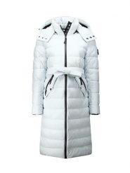 Canadian Peak Płaszcz zimowy "Cabimeak" w kolorze błękitnym rozmiar: M. Niebieskie płaszcze damskie Canadian Peak, na zimę, m, bez wzorów, z puchu. Za 479.76 zł.