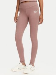 Reebok Legginsy Celina RK25701CCW Brązowy Slim Fit. Brązowe legginsy damskie Reebok, s, bez wzorów, z bawełny. Za 129.99 zł.