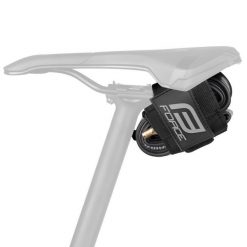 Pasek mocujący do ramy siodełka Force Whip Pro. Czarne paski męskie FORCE, bez wzorów, sportowe. Za 59.90 zł.
