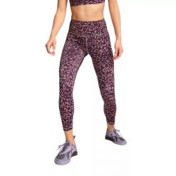 Damskie legginsy 7/8 Puma Train Fave. Fioletowe legginsy sportowe damskie Puma, xs, bez wzorów, z dżerseju, na fitness i siłownię. Za 216.65 zł.
