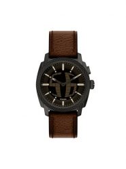 Fossil Zegarek Machine Big Tic FS6165 Brązowy. Brązowe, analogowe zegarki męskie Fossil. Za 869.99 zł.