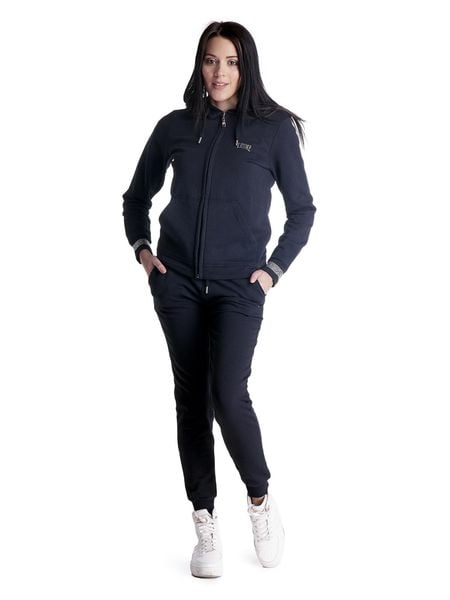 Bluza z kaptur na co dzień na siłownię. Szare bluzy sportowe damskie LEONE 1947 APPAREL, s, bez wzorów, z dresówki, bez ramiączek, bez kaptura. Za 252.56 zł.