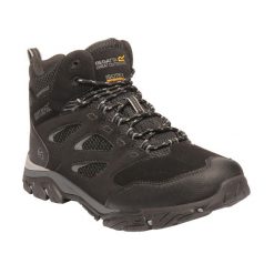Buty trekkingowe męskie HolcombeIEP Mid Regatta. Niebieskie buty trekkingowe męskie Regatta, bez zapięcia, trekkingowe. W wyprzedaży za 299.99 zł.