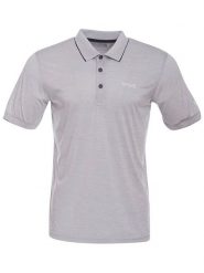 Regatta Funkcyjna koszulka polo "Remex II" w kolorze szarym rozmiar: 4XL. Szare koszulki polo męskie Regatta, xl, bez wzorów, z materiału, bez ramiączek. Za 70.24 zł.