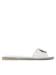 Aldo Klapki Jellyicious 13744777 Niebieski. Niebieskie klapki damskie Aldo, bez wzorów, ze skóry, bez obcasa. Za 209.99 zł.