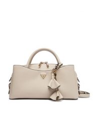 Guess Torebka Danielle HWZG22 27050 Kremowy. Białe torebki klasyczne damskie Guess, z aplikacjami, ze skóry, bez dodatków. Za 584.99 zł.