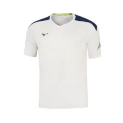 Koszulka Mizuno Team RB. Białe t-shirty sportowe męskie Mizuno, bez ramiączek, do piłki nożnej. Za 145.50 zł.