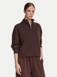 Kappa Bluza 372664W Brązowy Oversize. Brązowe bluzy bez kaptura damskie Kappa, m, z bawełny. Za 179.99 zł.