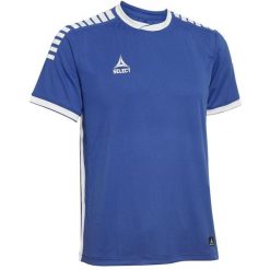 Koszulka Piłkarska męska Select MONACO niebieska. Niebieskie t-shirty sportowe męskie Select, m, bez ramiączek, do piłki nożnej. Za 189.70 zł.
