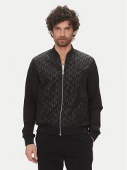 KARL LAGERFELD Bluza 505064 552902 Czarny Regular Fit. Czarne bluzy bez kaptura męskie Karl Lagerfeld, m, z syntetyku. Za 809.99 zł.