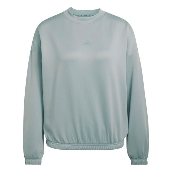 Bluza damska adidas Motion Essentials. Zielone bluzy bez kaptura damskie Adidas, l, bez wzorów, z materiału, bez ramiączek, bez kaptura. Za 217.90 zł.