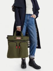 Hunter Plecak podróżny CEO-HTR-B-006-08 Khaki. Brązowe plecaki damskie Hunter, bez wzorów, z materiału, sportowe. Za 219.99 zł.