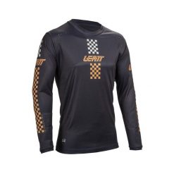 Koszulka rowerowa LEATT Jersey MTB Enduro 4.0. Czarne t-shirty sportowe męskie LEATT, xs, z bawełny, bez ramiączek, rowerowe. Za 341.10 zł.