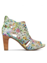 Laura Vita Sandały Albane 48 Kolorowy. Sandały damskie Laura Vita, bez wzorów, ze skóry, bez obcasa, na słupku. Za 529.99 zł.