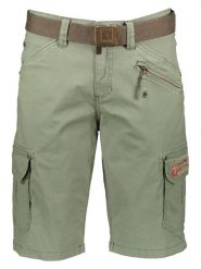 Timezone Bermudy w kolorze khaki rozmiar: W34. Brązowe szorty męskie Timezone, bez wzorów, z tkaniny. Za 98.95 zł.