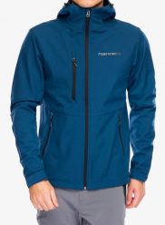 Kurtka softshell męska Hannah Briston. Niebieskie kurtki softshell damskie Hannah, m, bez wzorów, z materiału, bez kaptura. Za 389.39 zł.