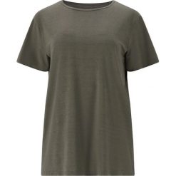 Koszulka damska Athlecia Lizzy. Szare bluzki damskie Athlecia, bez wzorów, bez kołnierzyka. Za 136.50 zł.