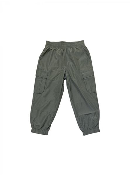 Spodnie chłopięce Emporio Armani szary. Szare spodnie materiałowe męskie Emporio Armani, bez wzorów, z materiału, sportowe. Za 401.05 zł.