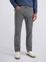 Pierre Cardin Spodnie w kolorze szarym rozmiar: W34/L32. Szare spodnie materiałowe męskie Pierre Cardin, z aplikacjami, z materiału, klasyczne. Za 184.95 zł.