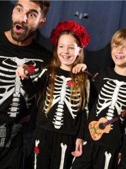 Piżama Halloween - czarny. Czarne koszulki dziewczęce Sinsay, l, bez wzorów, bez ramiączek. Za 25.99 zł.