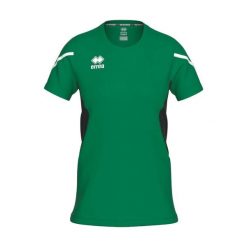 Damska Koszulka Errea Corinne. Czarne t-shirty damskie ERREA, m, bez wzorów, z materiału, bez kołnierzyka. Za 229.80 zł.