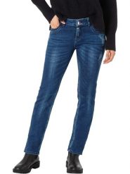 Timezone Dżinsy - Slim fit - w kolorze granatowym rozmiar: W33/L32. Niebieskie jeansy damskie Timezone. Za 165.71 zł.