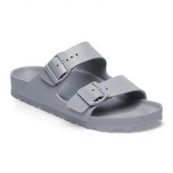 Klapki męskie Birkenstock Arizona Eva. Szare klapki i japonki męskie Birkenstock, z materiału. Za 415.00 zł.