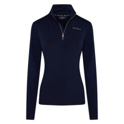 Damska koszulka do jazdy konnej HV Polo Lumi. Niebieskie bluzki sportowe damskie HV POLO, xl, bez kołnierzyka, bez ramiączek. Za 323.00 zł.