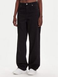 HUGO Jeansy Leni_B 50548982 Czarny Loose Fit. Czarne jeansy damskie Hugo. Za 359.99 zł.