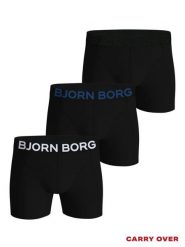 Bjorn_borg ORGANIC COTTON STRETCH BOKSERKI 3szt – MULTIPACK 5. Bokserki męskie Björn Borg, bez wzorów, z bawełny. Za 312.50 zł.