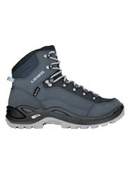 LOWA Skórzane buty turystyczne "Renegade GTX Mid Ws" w kolorze granatowym rozmiar: 42. Niebieskie obuwie trekkingowe damskie Lowa. Za 717.96 zł.