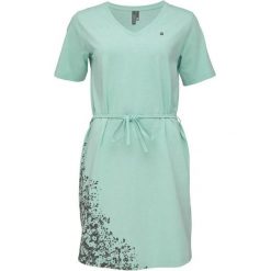 Sukienka damska LOAP Aurora, S, zielona. Zielone sukienki damskie LOOP, na lato, s, bez wzorów, z materiału, sportowe, bez kołnierzyka, bez ramiączek, sportowe. Za 76.15 zł.