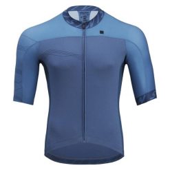 Koszulka rowerowa (z krótkim rękawem) męska SILVINI Men Jersey STELVIO. Niebieskie t-shirty sportowe męskie Silvini, m, z elastanu, bez ramiączek, na fitness i siłownię. Za 392.95 zł.