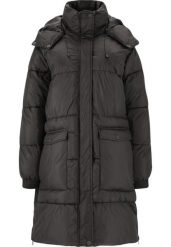 Parka dla kobiet Whistler Amatos. Czarne parki damskie WHISTLER, uniwersalny, bez wzorów, z materiału. Za 311.50 zł.