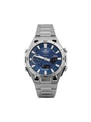 Casio Zegarek Edifice ECB-2300D-2AEF Srebrny. Szare, analogowe zegarki męskie Casio, srebrne. Za 1,149.00 zł.