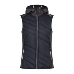 Kurtka hybrydowa z kapturem damska CMP. Brązowe kurtki damskie CMP, bez wzorów, z kapturem. Za 308.00 zł.