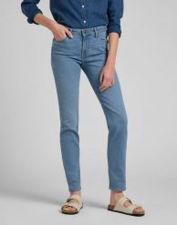 LEE ELLY DAMSKIE SPODNIE JEANSOWE MID CHARLY L305QDUG 112145003. Spodnie materiałowe damskie Lee, bez wzorów, z jeansu. Za 209.99 zł.