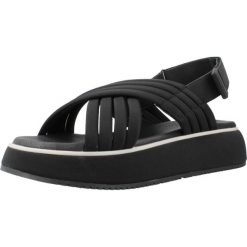 Sandały Gioseppo Model Bryher Kolor Czarny. Czarne sandały damskie Gioseppo, bez wzorów, z syntetyku, bez obcasa. Za 332.95 zł.