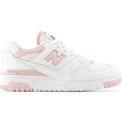 Buty Sportowe New Balance BBW550BP białe. Białe buty sportowe na co dzień damskie bez wzorów, z materiału. Za 765.44 zł.