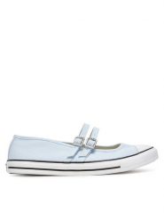 Converse Baleriny Chuck Taylor All Star Dainty Mary Jane A13799C Błękitny. Niebieskie baleriny damskie Converse, bez wzorów, z materiału, bez obcasa. Za 209.99 zł.