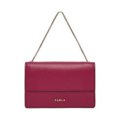 Torebka Furla. Czerwone torebki klasyczne damskie Furla, bez wzorów, bez dodatków. Za 584.99 zł.