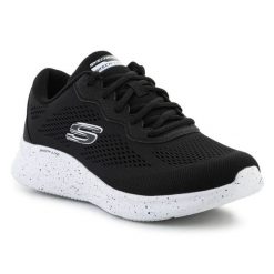 Buty Skechers Skech-Lite 149990-BKW czarne. Czarne buty sportowe na co dzień damskie bez wzorów, z materiału. Za 435.61 zł.