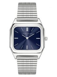 Liebeskind Zegarek kwarcowy w kolorze srebrno-granatowym rozmiar: onesize. Szare, analogowe zegarki damskie Liebeskind, ze stali. Za 347.99 zł.